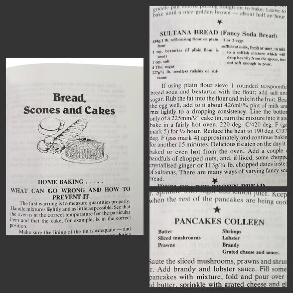 Vintage Irish Farmhouse Recipes Cookbook – Blarney Woollen Mills 1980s - Dublin - Picture 3 of 7